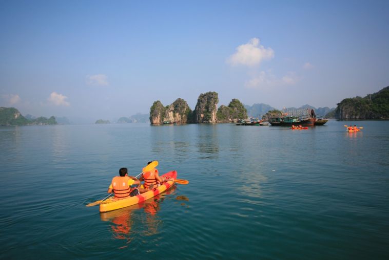 kayaking